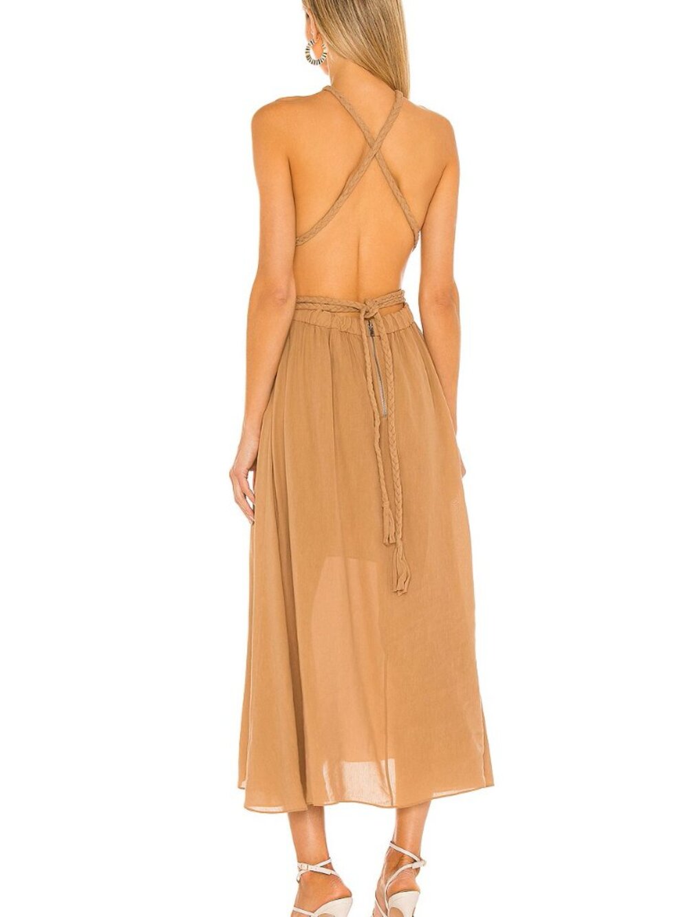 ALICE + OLIVIA Faith Braided Cutout Dress, Size 2